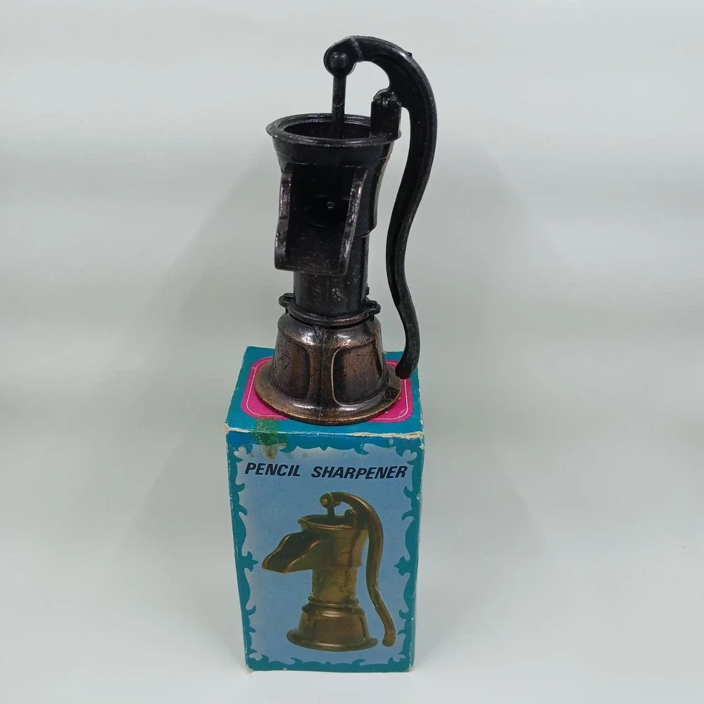 Die-Cast Mini‎ Pencil Sharpeners LOT Set of 6 Vintage Made In Hong Kong